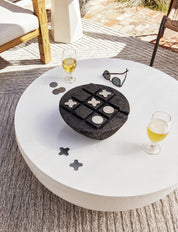 BASIL OUTDOOR ROUND COFFEE TABLE