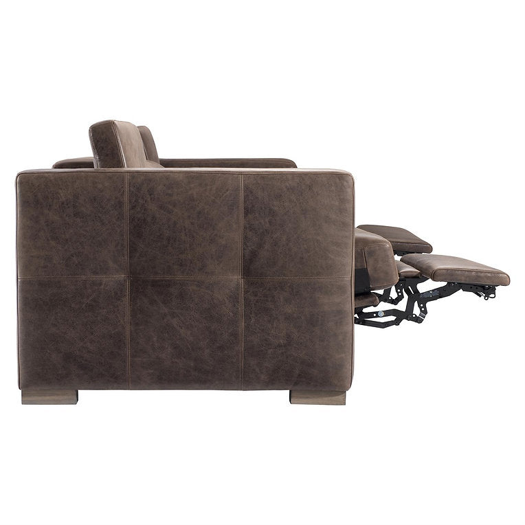 ARREZIO LEATHER POWER MOTION SOFA