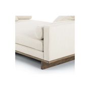 EVERLY TETE A TETE CHAISE-IRVING TAUPE | NEW