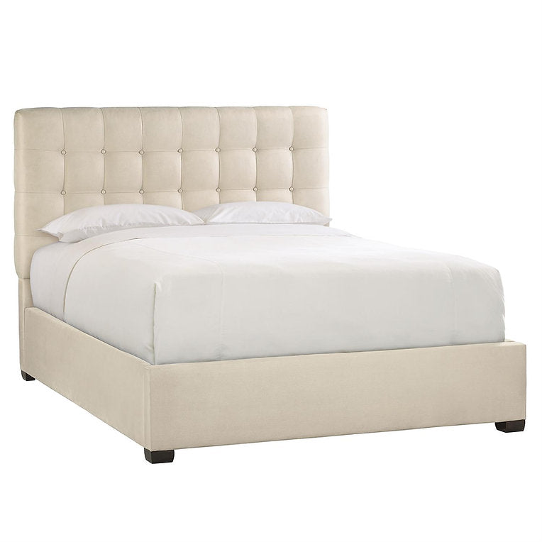 AVERY FABRIC PANEL BED EXTENDED KING