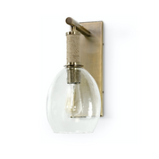 BRONSON SCONCE, BRASS