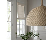 WISTERIA OVERSIZED PENDANT, WHITEWASH