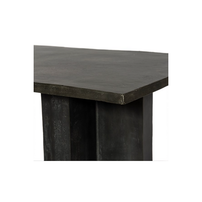 TERRELL OUTDOOR COFFEE TABLE-AGED GREY