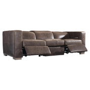 ARREZIO LEATHER POWER MOTION SOFA