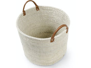 CAIRO PLANTER BASKET WHITE