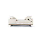 EVERLY TETE A TETE CHAISE-IRVING TAUPE | NEW