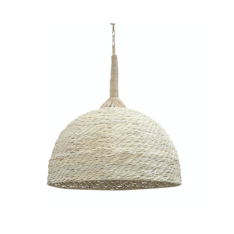 WISTERIA OVERSIZED PENDANT, WHITEWASH