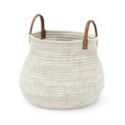 CAIRO BASKET WHITE LARGE