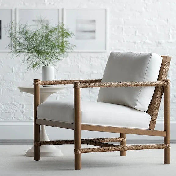 NORTON LOUNGE CHAIR, NATURAL