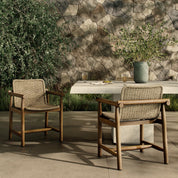 DUME OUTDOOR DINING ARMCHAIR