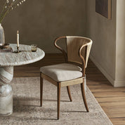 AMIRA ARMLESS DINING CHAIR