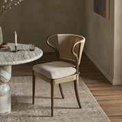 AMIRA ARMLESS DINING CHAIR