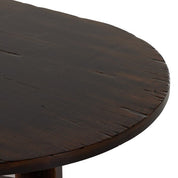 OVILLA OVAL DINING TABLE-DISTRESSED