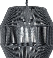 TANNER OUTDOOR PENDANT GLOBE BLACK