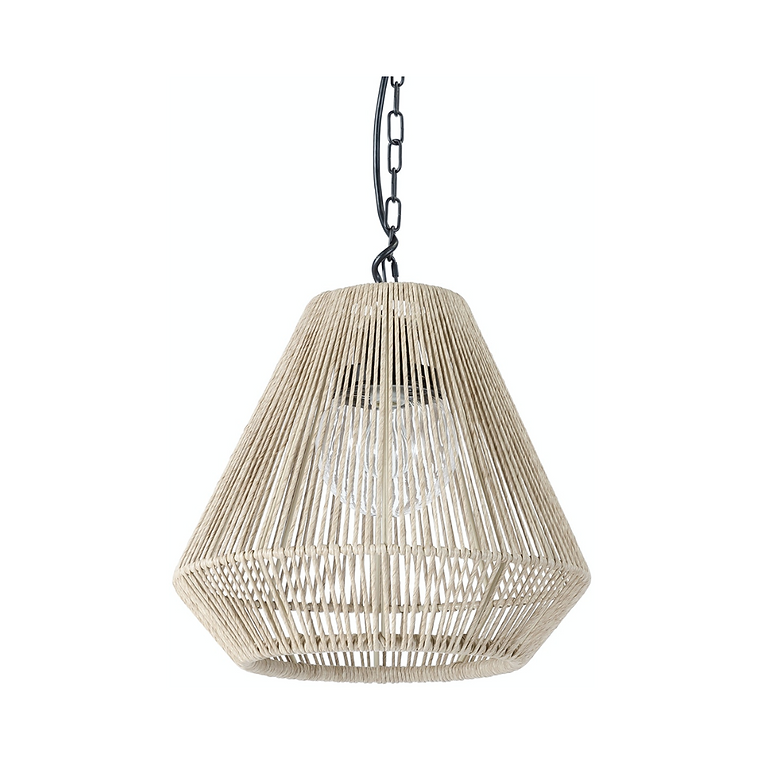 TANNER OUTDOOR PENDANT TAPERED NATURAL