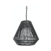 TANNER OUTDOOR PENDANT TAPERED BLACK