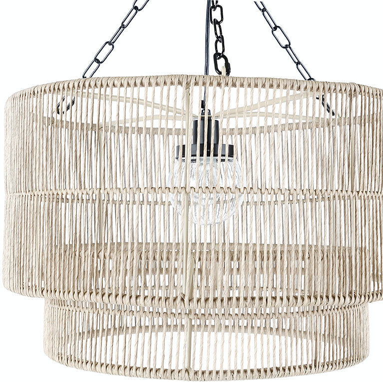 TANNER OUTDOOR PENDANT DRUM NATURAL