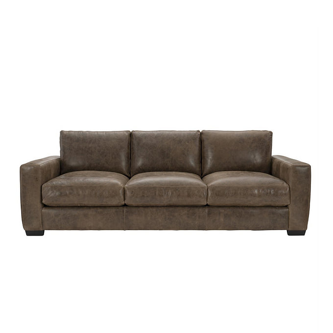 DAWKINS LEATHER SOFA