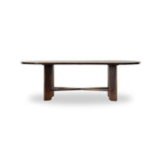 OVILLA OVAL DINING TABLE-DISTRESSED