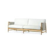 ALDEN OUTDOOR SOFA - WHITE I/O