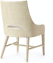 AVALON SIDE CHAIR, CERUSED WHITE