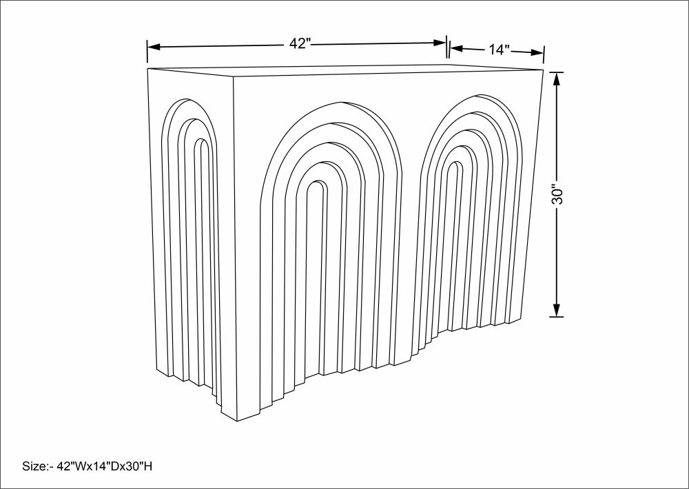 ARWYN CONSOLE TABLE