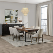 DUARTE DINING TABLE RECLAIMED BROWN