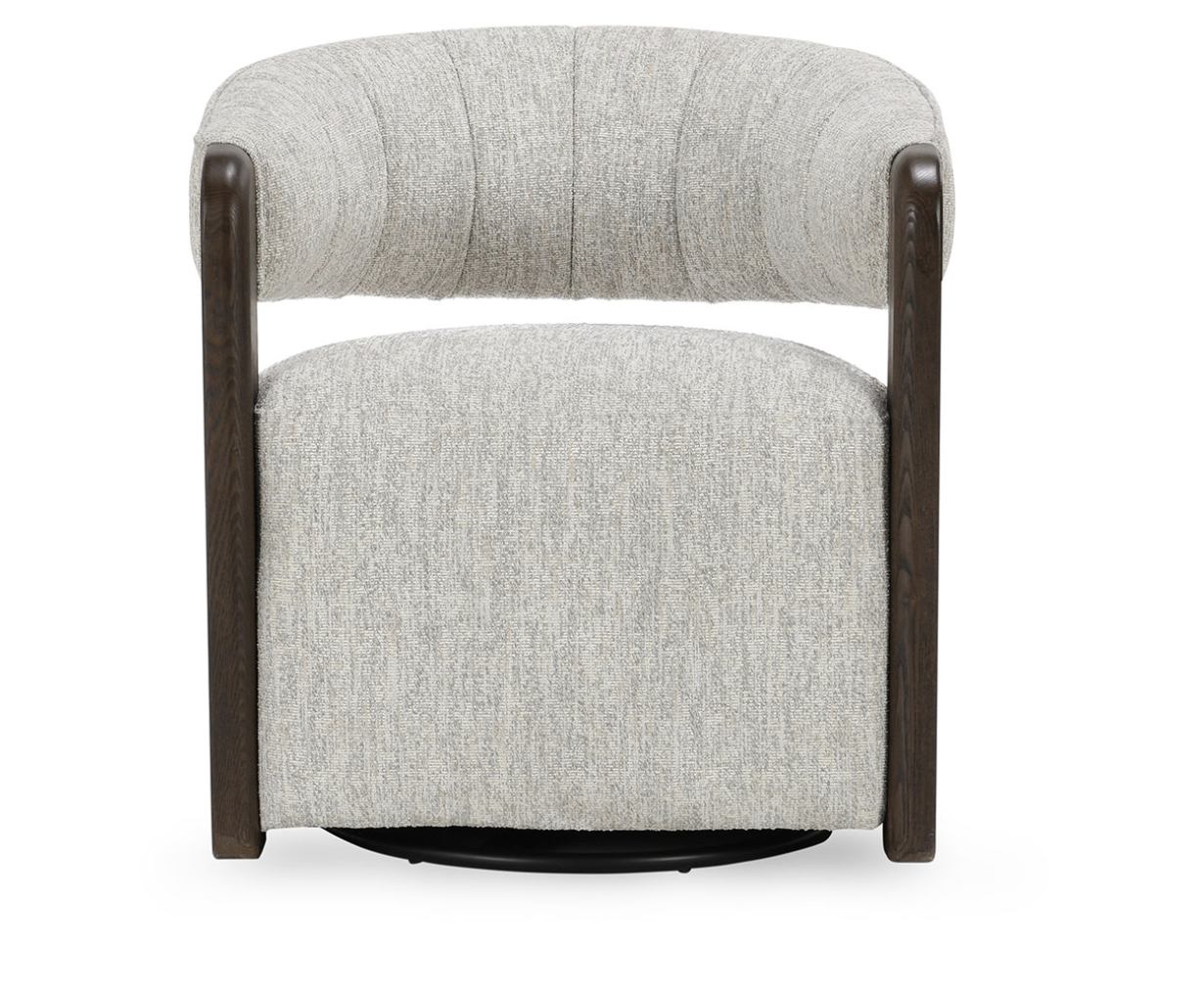 JAMES SWIVEL ACCENT CHAIR GLACIER GRAY