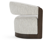 JAMES SWIVEL ACCENT CHAIR GLACIER GRAY