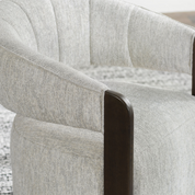 JAMES SWIVEL ACCENT CHAIR GLACIER GRAY