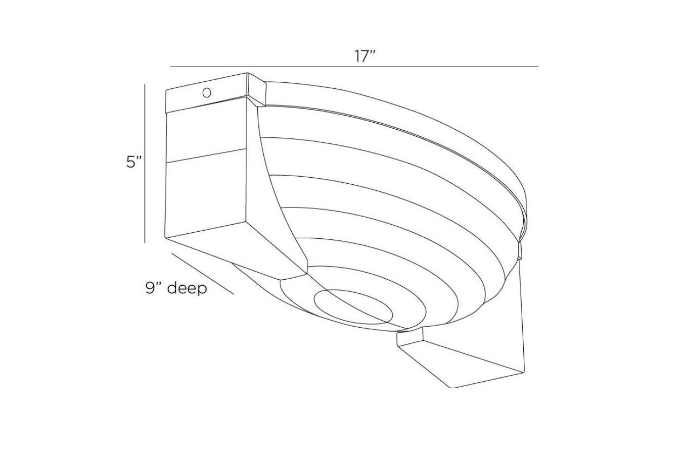 HAMMONDS FLUSH MOUNT