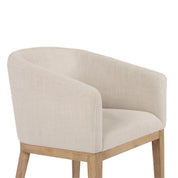 BARREL UPHOLSTERED SIDE CHAIR