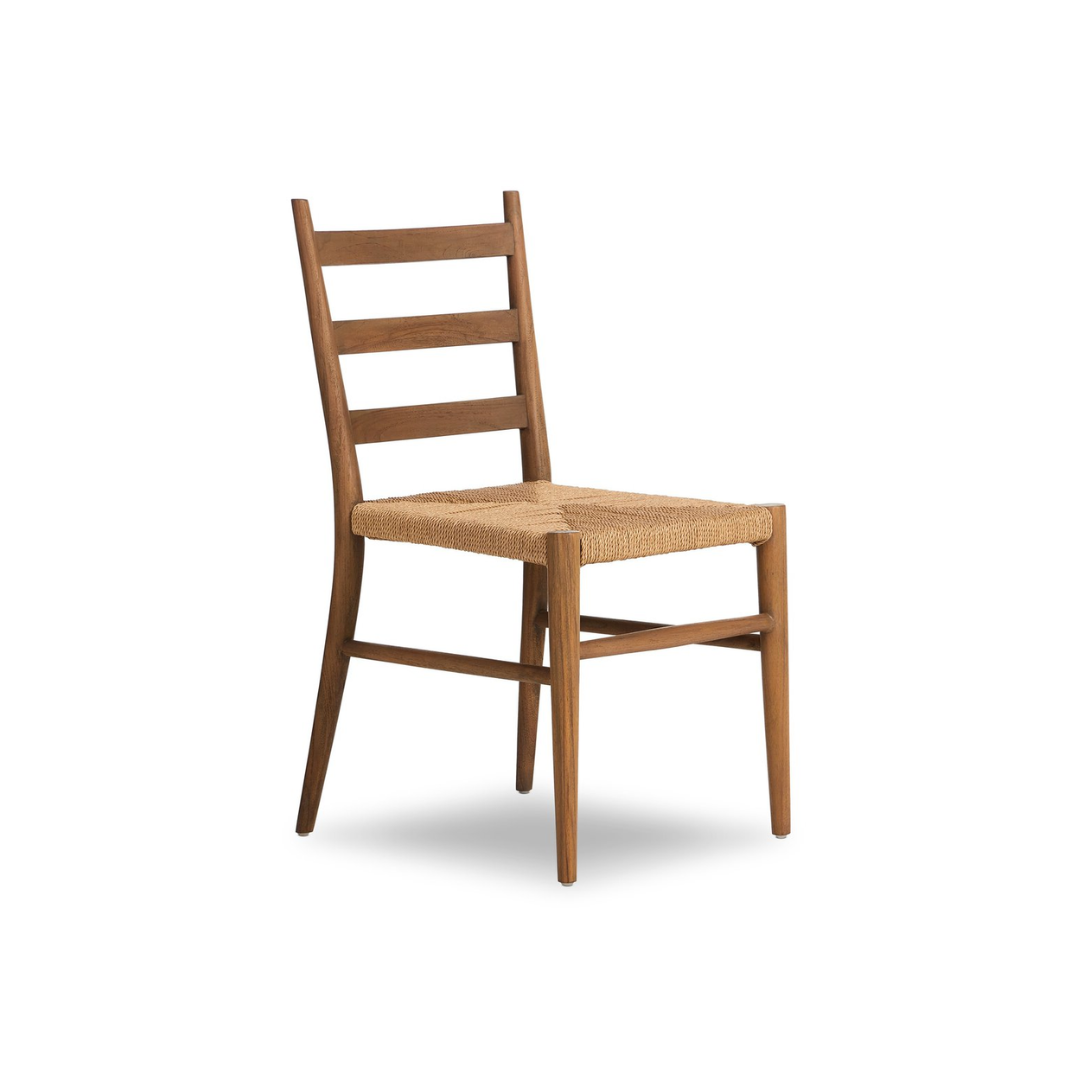 LADDER BACK OUTDOOR DINING CHAIR