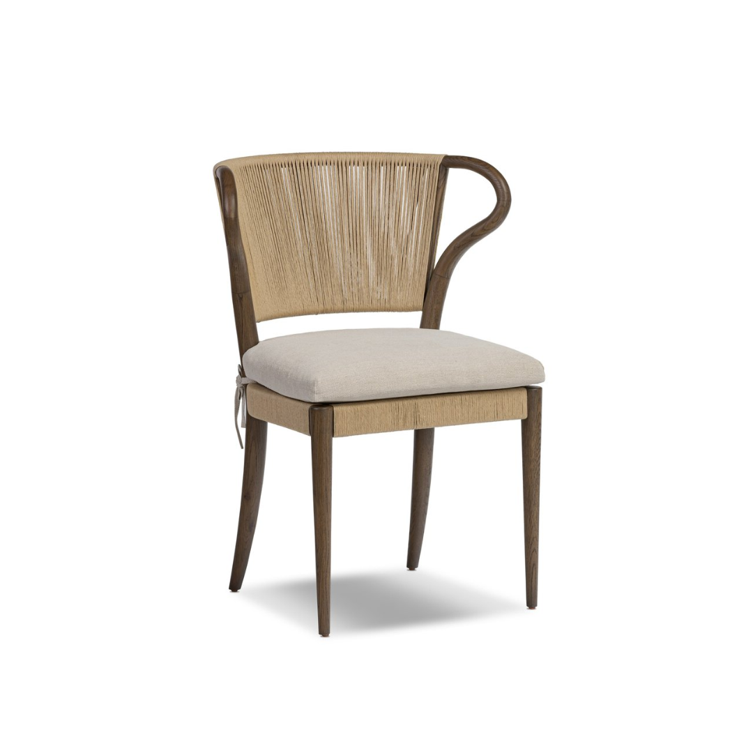 AMIRA ARMLESS DINING CHAIR