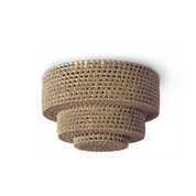 VERANDA FLUSH MOUNT NATURAL BRONZE