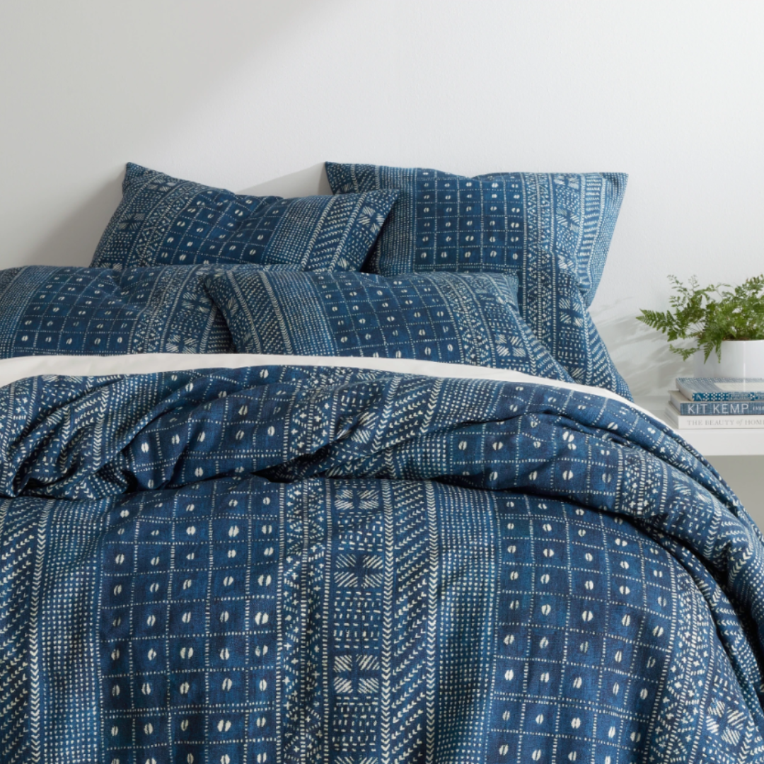 KODI BATIK INDIGO DUVET COVER