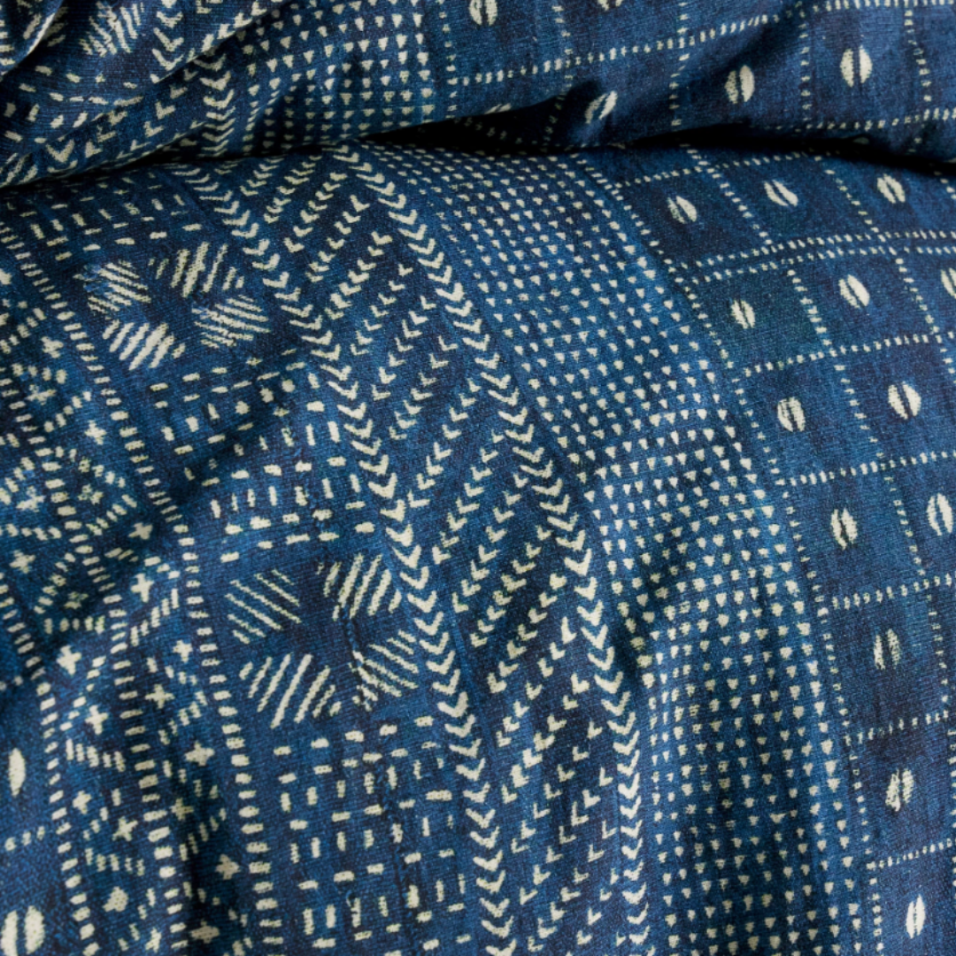 KODI BATIK INDIGO DUVET COVER