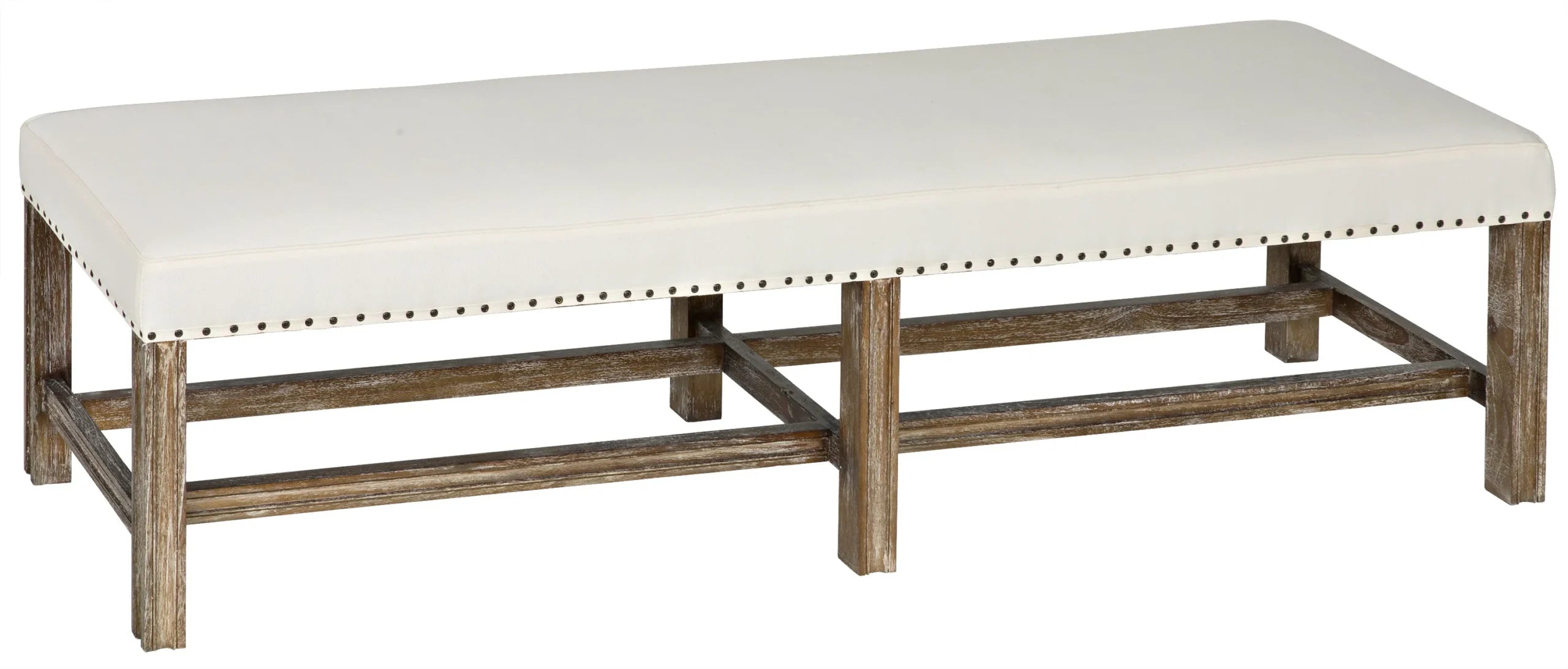 SWEDEN BENCH, GREY WASH