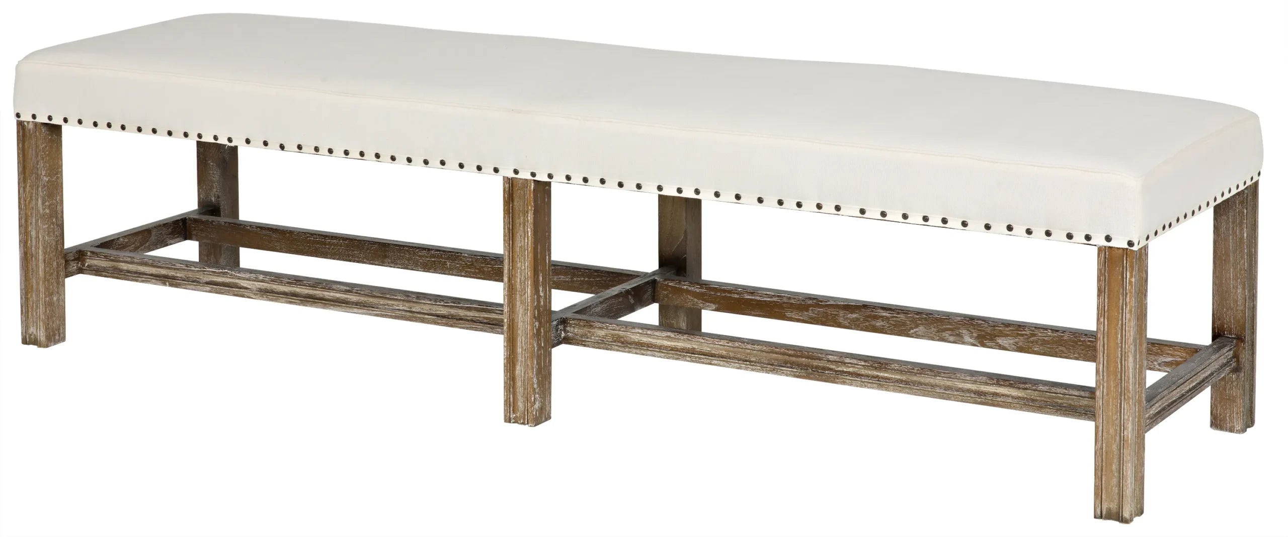 SWEDEN BENCH, GREY WASH