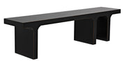 KIR BENCH, HAND RUBBED BLACK