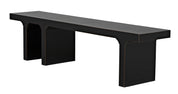 KIR BENCH, HAND RUBBED BLACK