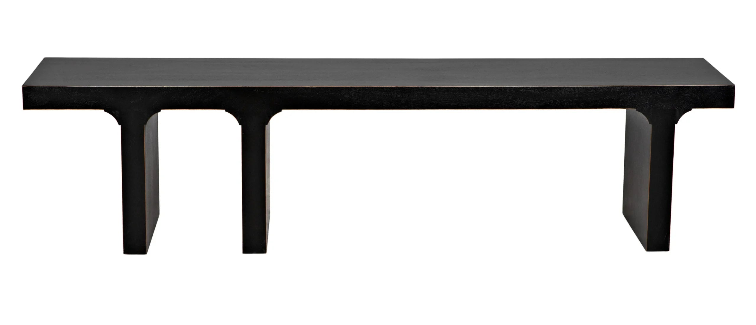 KIR BENCH, HAND RUBBED BLACK