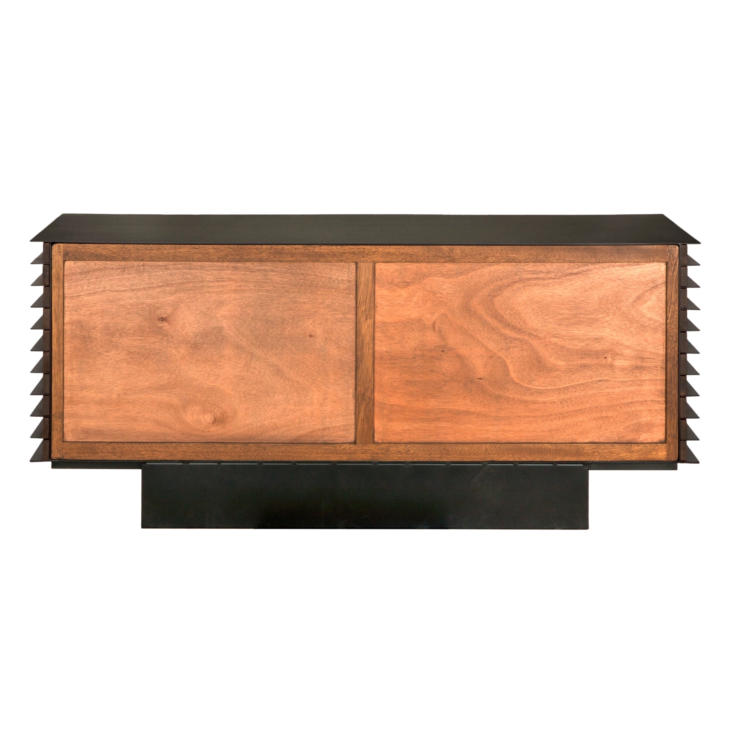 ELEVATION SIDEBOARD, DARK WALNUT WITH STEEL