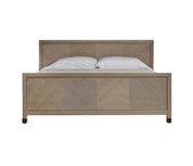 JENSEN KING BED - GREY WASH