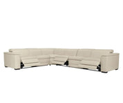 LIONI LEATHER POWER MOTION SECTIONAL