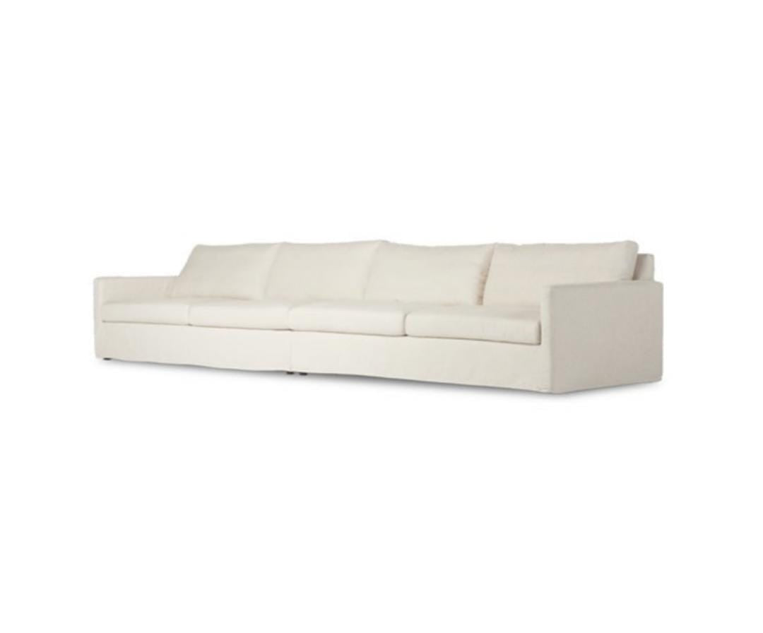 MADDOX 2PC SECTIONAL-177"-EVERE CREME