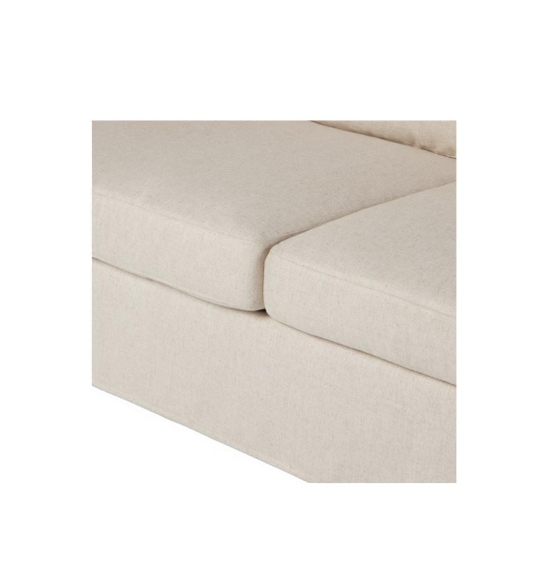 MADDOX 2PC SECTIONAL-177"-EVERE CREME