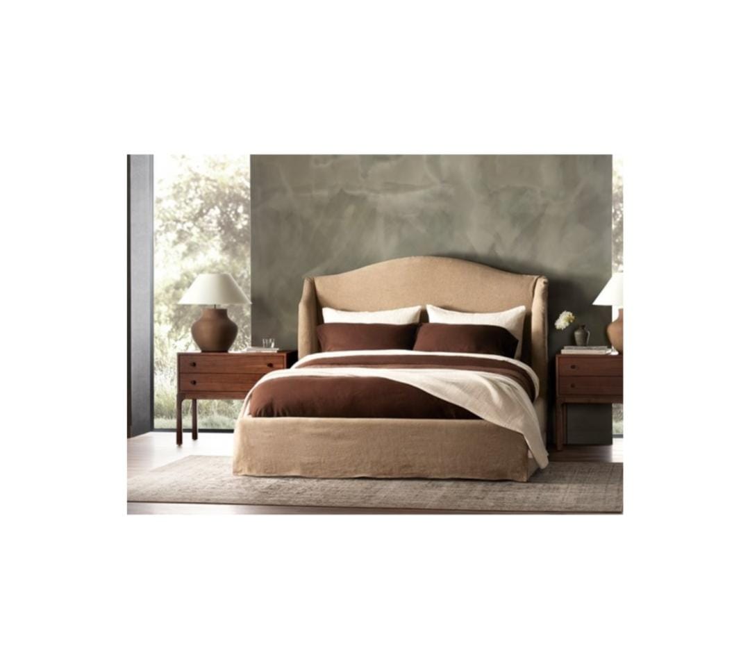 MERYL SLIPCOVER BED | NEW