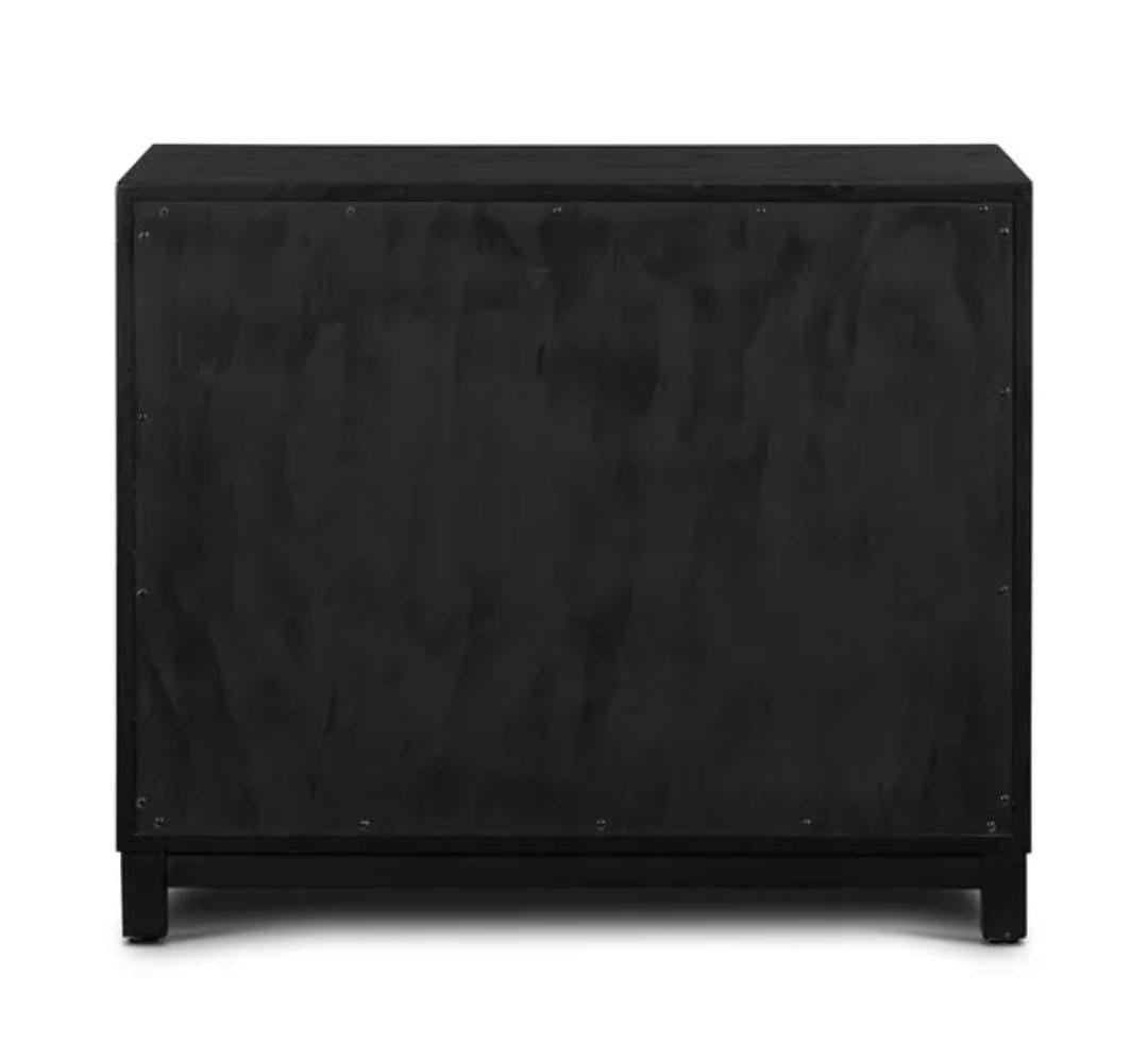 MILLIE NIGHTSTAND-DRIFTED MATTE BLACK