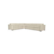 LIONI LEATHER POWER MOTION SECTIONAL